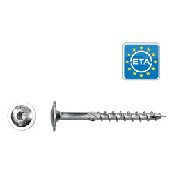 Vis de construction pour bois TB 8 x 50 mm 50 pièces PFS+