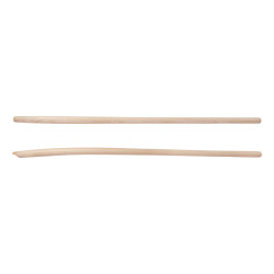 Manche de pelle courbe en hêtre Ø 41 mm x 130 cm POLET