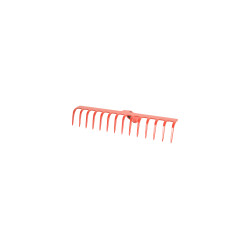 Tête de râteau de jardin à 14 dents POLET