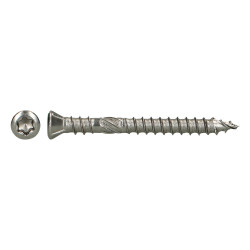 Vis pour bois dur A2 5 x 50 mm 200 pièces HAPAX