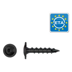Vis de construction pour bois T40 8 x 40 mm 6 pièces PFS+