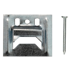 Clip pour lambris 4 mm avec clou en acier 200 pièces PGB-FASTENERS