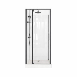 Cabine de douche Zéphyr carrée 90 x 90 x 205 cm AURLANE