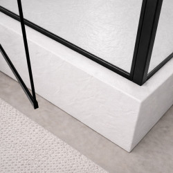 Cabine de douche Zéphyr carrée 90 x 90 x 200 cm AURLANE