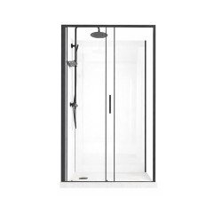 Cabine de douche Zéphyr rectangulaire 90 x 115 x 200 cm AURLANE