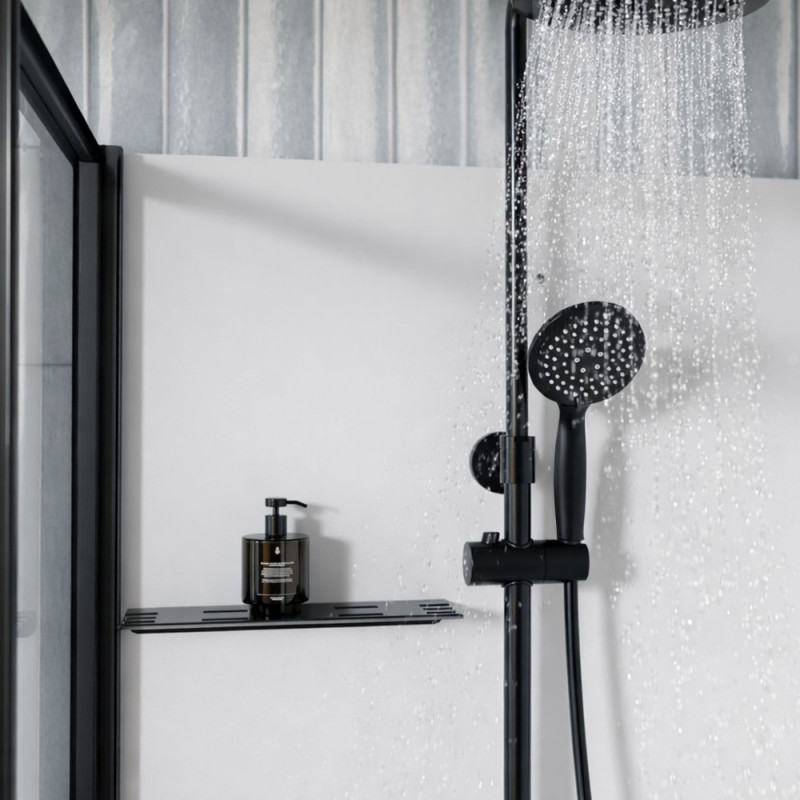 Cabine de douche Zéphyr rectangulaire 90 x 115 x 200 cm AURLANE
