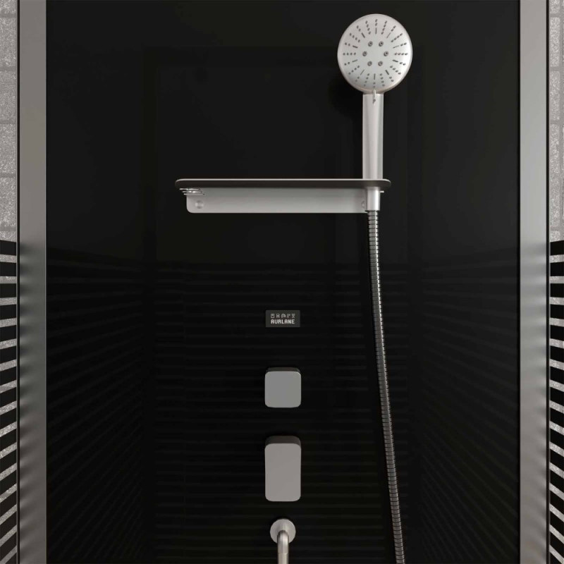 Cabine de douche Study 2 carrée 70 x 70 x 215 cm AURLANE