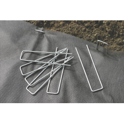 Agrafe métallique 17x3,5cm – Lot de 10 FIXSOL | NORTENE