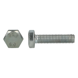 Vis à tête hexagonale DIN933 8 x 30 mm 7 pièces PGB-FASTENERS