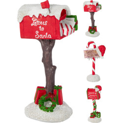Boîte aux lettres de Noël enneigée 10
