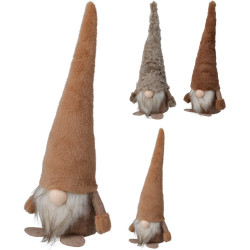 Gnome debout en peluche 34 cm