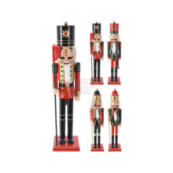 Figurine Casse-Noisette en bois 50 cm