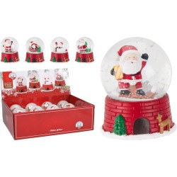 Boule à neige avec figurine Ø 7 x 8