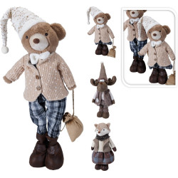 Animal debout en polyester 25 x 14 x 62 cm