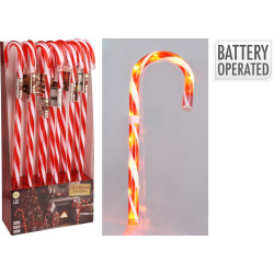 Sucre d'orge LED blanc chaud 75 cm