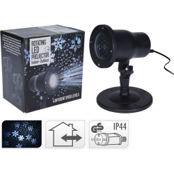 Projecteur d'hologramme de Noël LED blanc froid