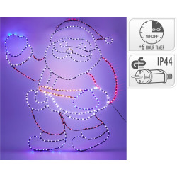 Père Noël LED multicouleur 91
