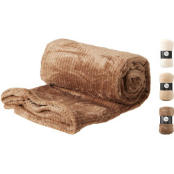 Plaid en tissu flanelle 130 x 160 cm