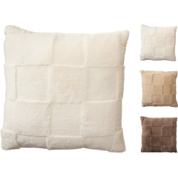 Coussin en tissu velours 45 x 45 cm