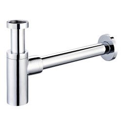 Siphon de lavabo Design chrome ROUSSEAU