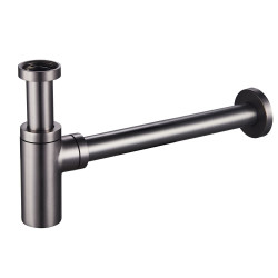 Siphon de lavabo Design graphite ROUSSEAU