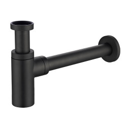 Siphon de lavabo Design noir ROUSSEAU