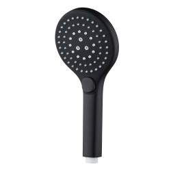 Douchette Taha 3 jets noire Ø 11 cm ROUSSEAU
