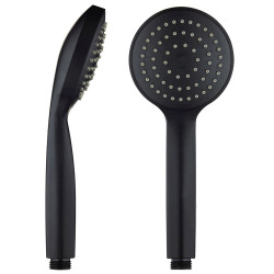 Douchette Raquette 1 jet noire Ø 10 cm ROUSSEAU