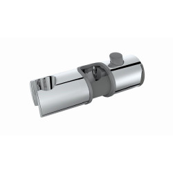 Curseur pour barre de douche chrome Ø 22 à 25 mm ROUSSEAU