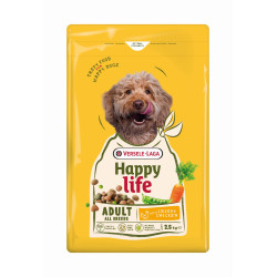 Sac de croquettes pour chien Happy life Adult Poulet 2