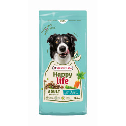 Sac de croquettes pour chien Happy life Adult Saumon 12