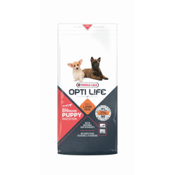 Sac de croquettes pour chiot Opti Life Digestion Agneau 12