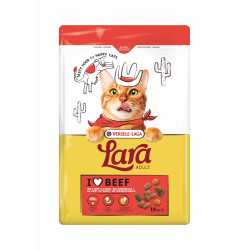 Sac de croquettes pour chat Lara Adult Bœuf 1