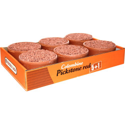 Brique à picorer pour pigeon Colombine rouge 5 + 1 pièce gratuite