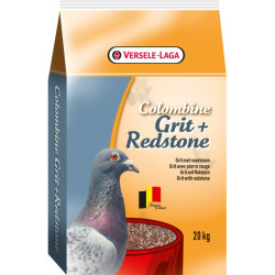 Grit avec pierre rouge pour pigeon Colombine 20 kg