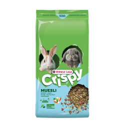 Muesli riche en fibres pour lapin 9 kg CRISPY