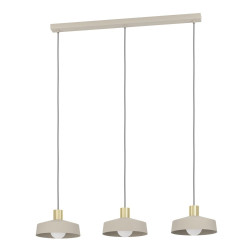 Suspension Valdiola sable E27 3 x 40 W EGLO