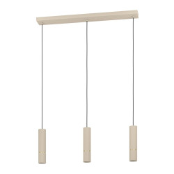 Suspension Caminia sable GU10 3 x 4