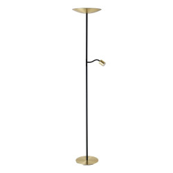 Lampadaire LED Conivarino noir 26