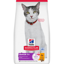 Sac de croquettes pour chat senior SciencePlan Poulet 7 kg HILL'S