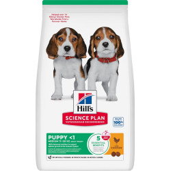 Croquettes chiot race moyenne poulet 12 kg | HILL'S