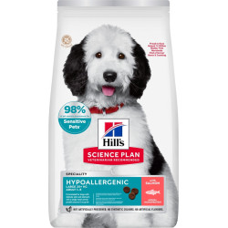 Croquettes chien grande race hypoallergéniques saumon 12 kg | HILL'S