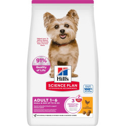 Croquettes chien petite race poulet 6 kg | Small & Mini | HILL'S