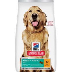 Croquettes chien grande race Poulet 12 kg | HILL'S Perfect Weight