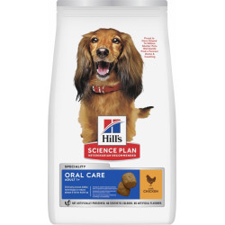 Croquettes chien adulte Poulet 12 kg | HILL'S Oral Care