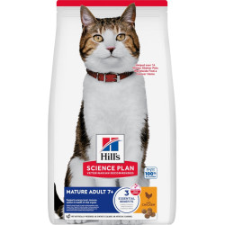 Croquettes chat mature Poulet 7 kg | HILL'S SciencePlan