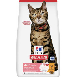 Croquettes chat adulte Light Poulet 7 kg | HILL'S SciencePlan