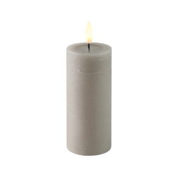 Bougie LED Leskino taupe 12,5 cm | EGLO