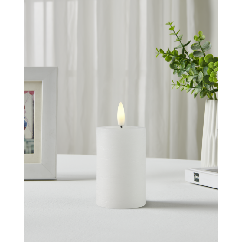 Bougie LED Leskino blanche 8,5 cm | EGLO