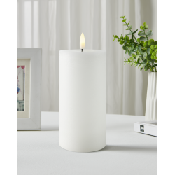 Bougie LED Leskino blanche 15 cm | EGLO